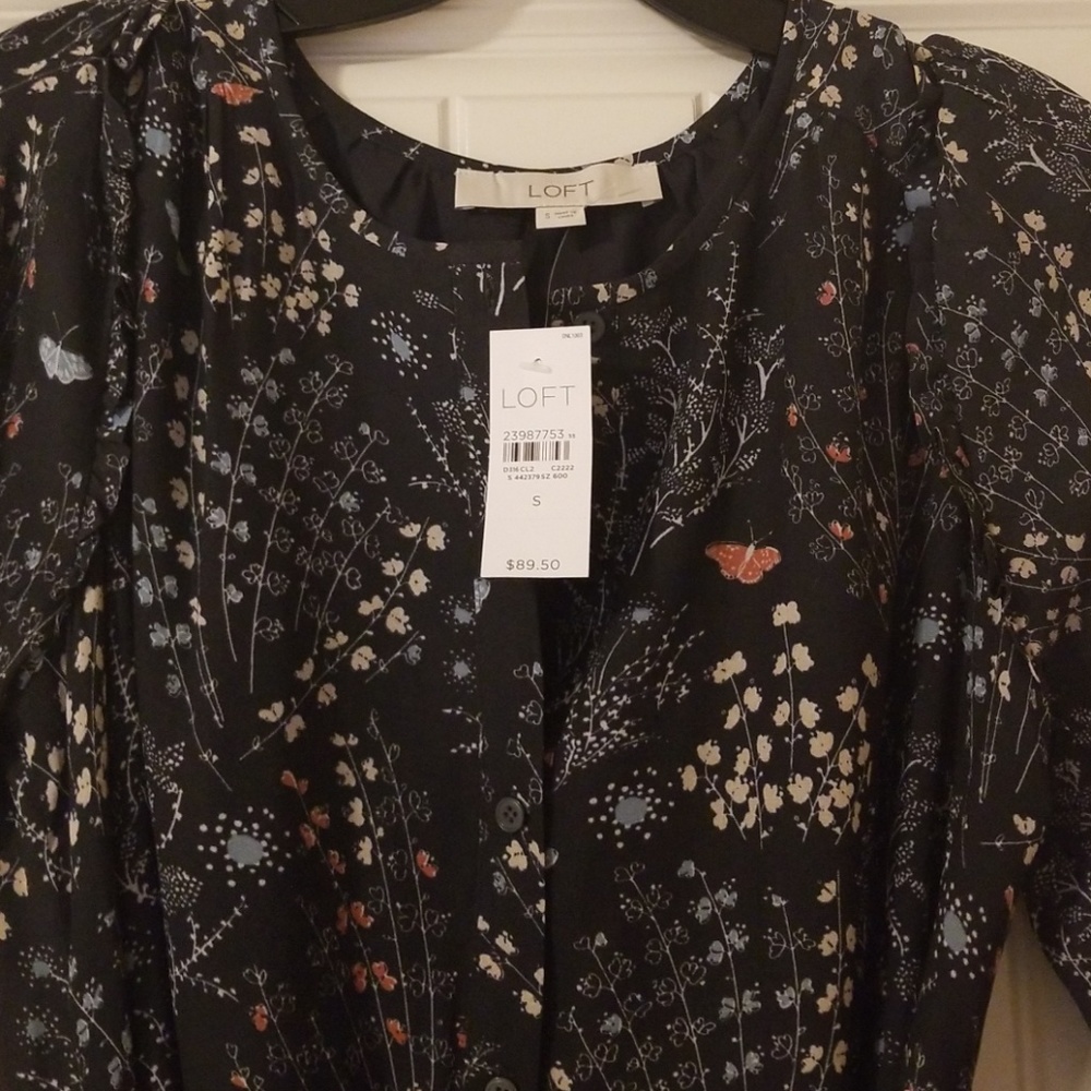 BUTTERFLY FOREST SHIRTDRESS - Picture 6 of 7